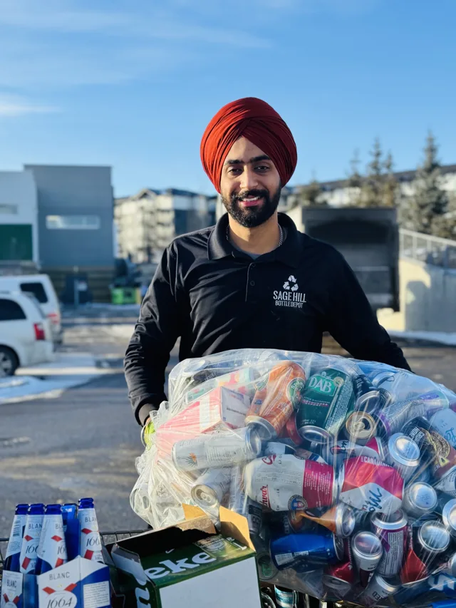 A smiling member of the Sage Hill valet team